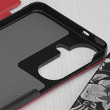 Husa de protectie Techsuit eFold Series compatibil cu Samsung Galaxy S26 Plus, Rosu