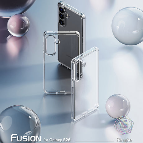 Husa de protectie Ringke Fusion compatibil cu Samsung Galaxy S26, Transparent