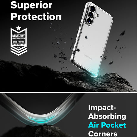 Husa de protectie Ringke Fusion compatibil cu Samsung Galaxy S26, Transparent