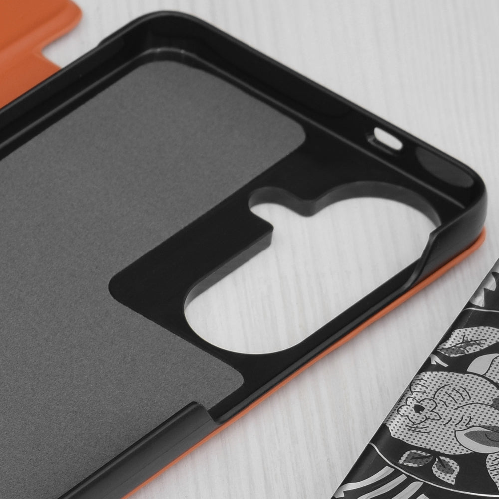 Husa de protectie Techsuit eFold Series compatibil cu Samsung Galaxy S26, Portocaliu