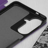 Husa de protectie Techsuit eFold Series compatibil cu Samsung Galaxy S26, Mov