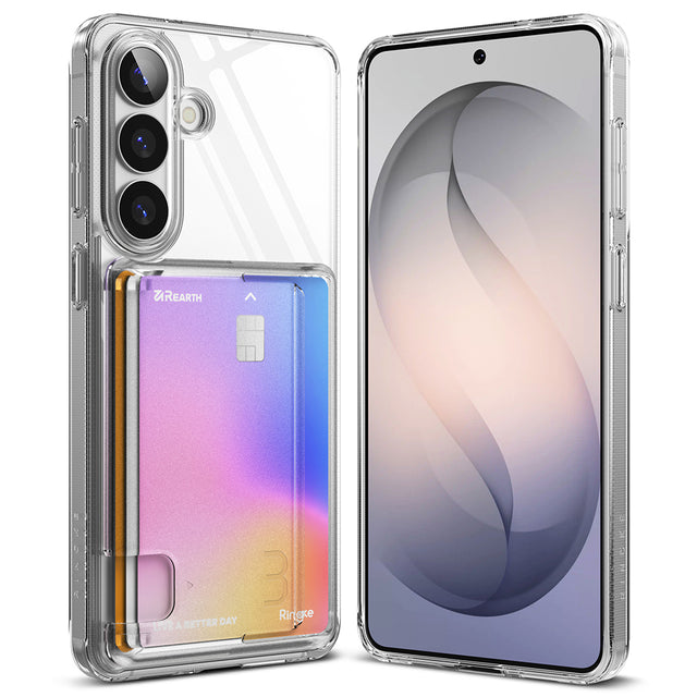 Husa de protectie Ringke Fusion Card compatibil cu Samsung Galaxy S26, Transparent