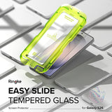 Folie de protectie Ringke Easy Slide Tempered Glass (set de 2) compatibil cu Samsung Galaxy S26, Transparent