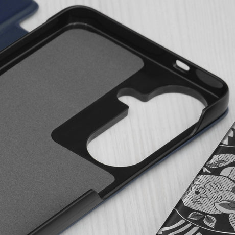 Husa de protectie Techsuit eFold Series compatibil cu Samsung Galaxy S26, Albastru Inchis