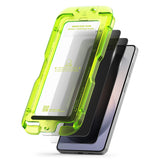Folie de protectie Ringke Easy Slide Tempered Glass (set de 2) compatibil cu Samsung Galaxy S26, Privacy