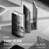 Folie de protectie Ringke Easy Slide Tempered Glass (set de 2) compatibil cu Samsung Galaxy S26, Privacy