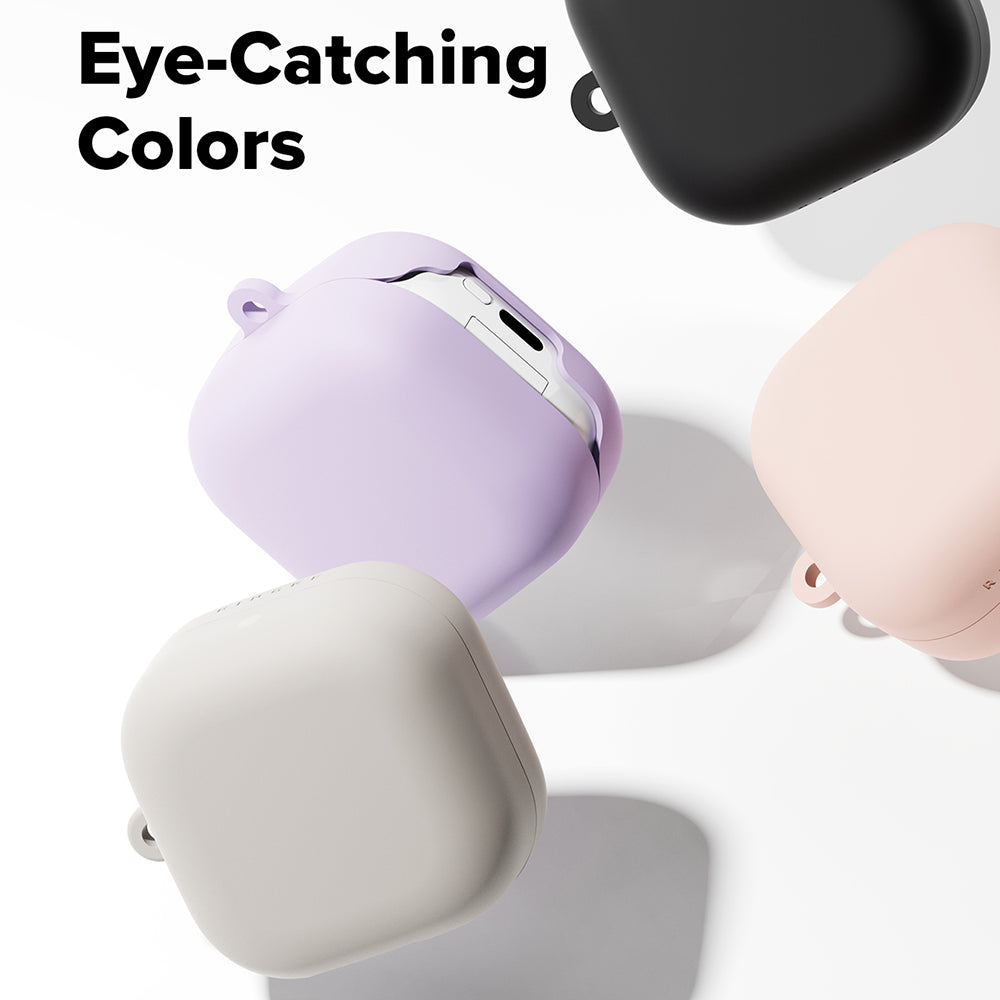 Casti Ringke Silicone, Samsung Galaxy Buds 4 / Buds 4 Pro, Mov Deschis