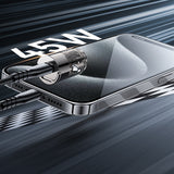 Incarcator Yesido Hidden Car (Y67), Type-C, PD45W, Aluminum Alloy, Super Fast Charging, Negru