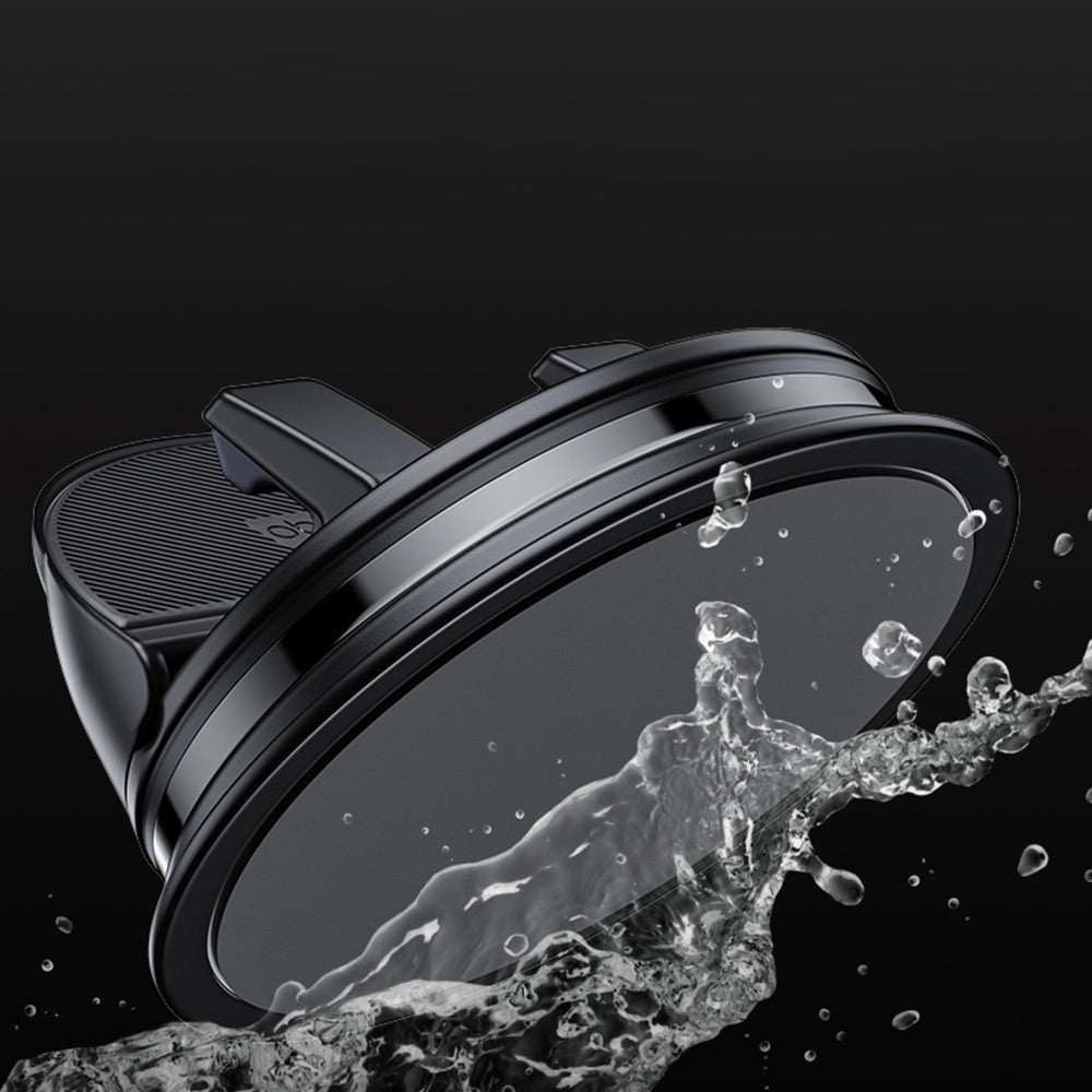 Suport Yesido (C268), Dashboard, 360° Base, Automatic Clamping, for 4–8inch Phones, Waterproof, 3M Adhesive, Negru
