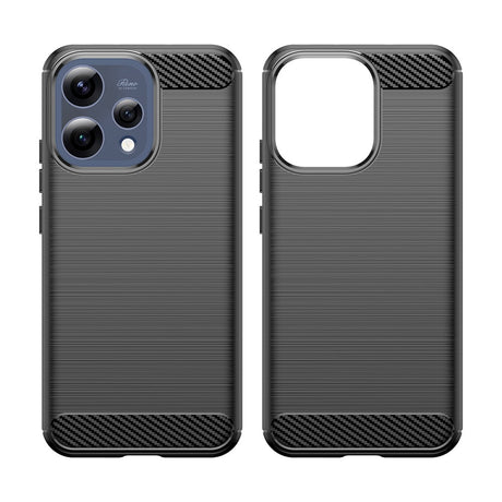 Husa de protectie Techsuit Carbon Silicone compatibil cu Oppo Reno15, Negru
