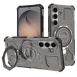 Husa de protectie Techsuit Carbon Shield PRO compatibil cu Samsung Galaxy S26, Negru Fumuriu