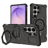 Husa de protectie Techsuit Carbon Shield PRO compatibil cu Samsung Galaxy S26 Ultra, Negru