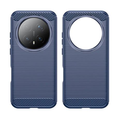 Husa de protectie Techsuit Carbon Silicone compatibil cu Honor Magic8 Pro, Albastru