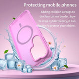 Husa de protectie Techsuit HaloFrost II MagSafe compatibil cu Samsung Galaxy S26 Ultra, Portocaliu