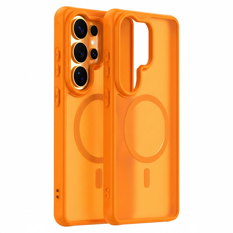 Husa de protectie Techsuit HaloFrost II MagSafe compatibil cu Samsung Galaxy S26 Ultra, Portocaliu