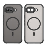 Husa de protectie Techsuit HaloFrost II MagSafe compatibil cu Google Pixel 10a, Negru