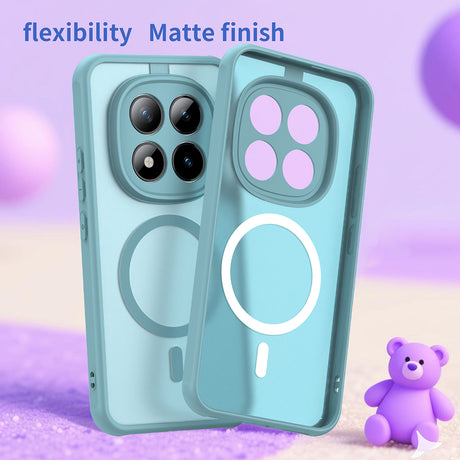 Husa de protectie Techsuit HaloFrost II MagSafe compatibil cu Xiaomi Redmi Note 15 Pro+ 5G / Poco M8 Pro 5G, Verde Menta