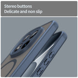 Husa de protectie Techsuit HaloFrost II MagSafe compatibil cu Xiaomi Redmi Note 15 Pro+ 5G / Poco M8 Pro 5G, Bleumarin