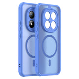 Husa de protectie Techsuit HaloFrost II MagSafe compatibil cu Xiaomi Redmi Note 15 Pro+ 5G / Poco M8 Pro 5G, Albastru Cer