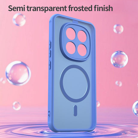 Husa de protectie Techsuit HaloFrost II MagSafe compatibil cu Xiaomi Redmi Note 15 Pro+ 5G / Poco M8 Pro 5G, Albastru Cer