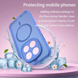 Husa de protectie Techsuit HaloFrost II MagSafe compatibil cu Xiaomi Redmi Note 15 Pro+ 5G / Poco M8 Pro 5G, Albastru Cer