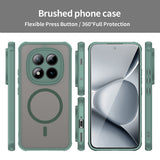 Husa de protectie Techsuit HaloFrost II MagSafe compatibil cu Xiaomi Redmi Note 15 Pro+ 5G / Poco M8 Pro 5G, Verde