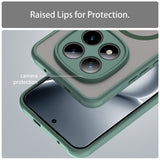 Husa de protectie Techsuit HaloFrost II MagSafe compatibil cu Xiaomi Redmi Note 15 Pro+ 5G / Poco M8 Pro 5G, Verde