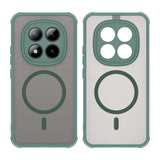 Husa de protectie Techsuit HaloFrost II MagSafe compatibil cu Xiaomi Redmi Note 15 Pro+ 5G / Poco M8 Pro 5G, Verde