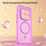 Husa de protectie Techsuit HaloFrost II MagSafe compatibil cu Xiaomi Redmi Note 15 Pro+ 5G / Poco M8 Pro 5G, Roz