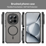 Husa de protectie Techsuit HaloFrost II MagSafe compatibil cu Xiaomi Redmi Note 15 Pro+ 5G / Poco M8 Pro 5G, Negru