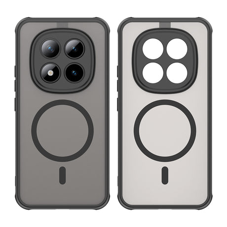 Husa de protectie Techsuit HaloFrost II MagSafe compatibil cu Xiaomi Redmi Note 15 Pro+ 5G / Poco M8 Pro 5G, Negru