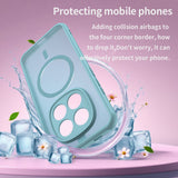 Husa de protectie Techsuit HaloFrost II MagSafe compatibil cu Xiaomi Redmi Note 15 Pro 5G, Verde Menta