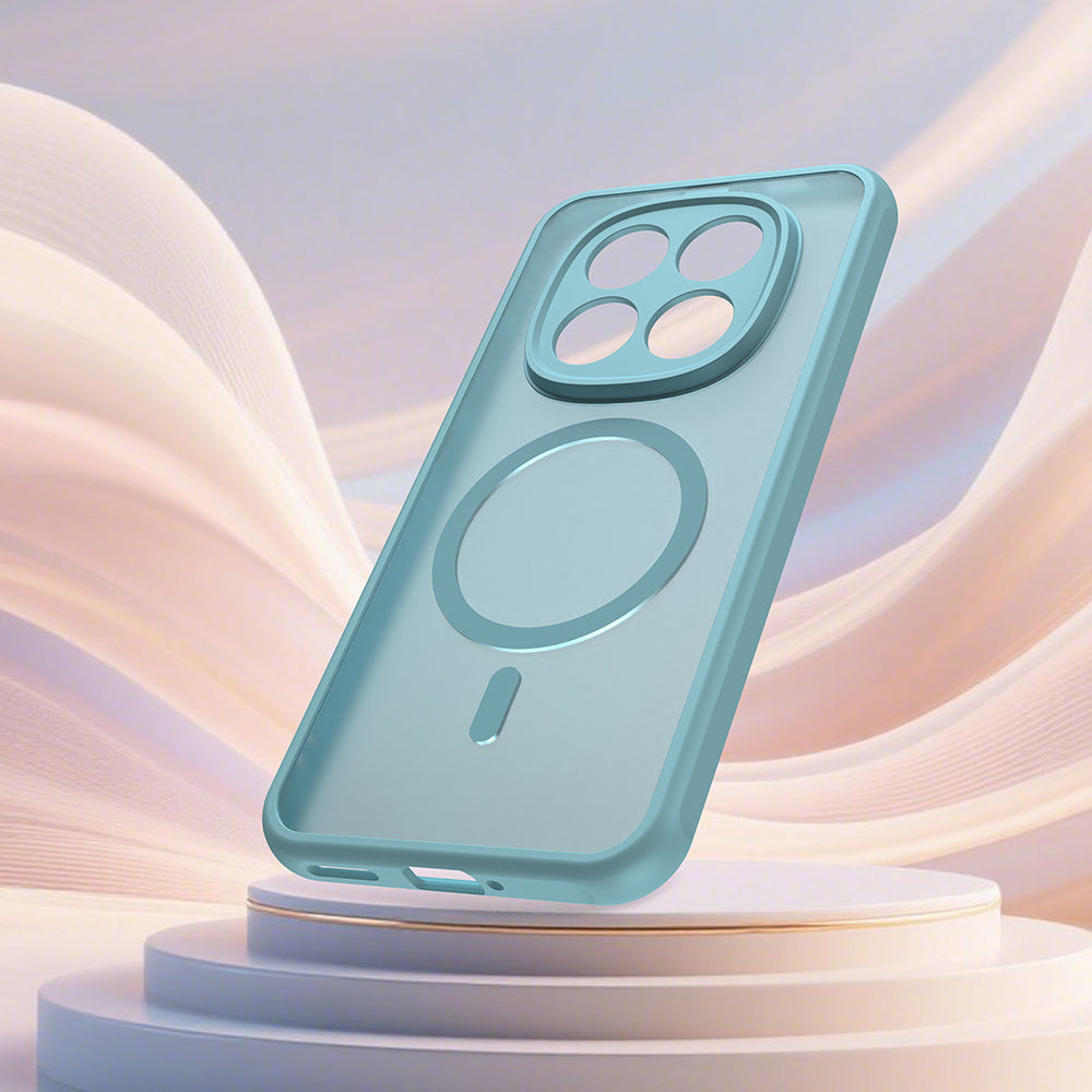 Husa de protectie Techsuit HaloFrost II MagSafe compatibil cu Xiaomi Redmi Note 15 Pro 5G, Verde Menta