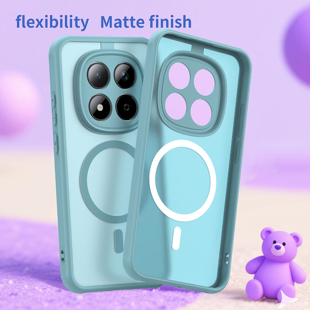 Husa de protectie Techsuit HaloFrost II MagSafe compatibil cu Xiaomi Redmi Note 15 Pro 5G, Verde Menta