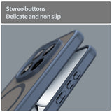 Husa de protectie Techsuit HaloFrost II MagSafe compatibil cu Xiaomi Redmi Note 15 Pro 5G, Bleumarin
