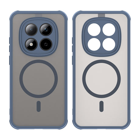 Husa de protectie Techsuit HaloFrost II MagSafe compatibil cu Xiaomi Redmi Note 15 Pro 5G, Bleumarin