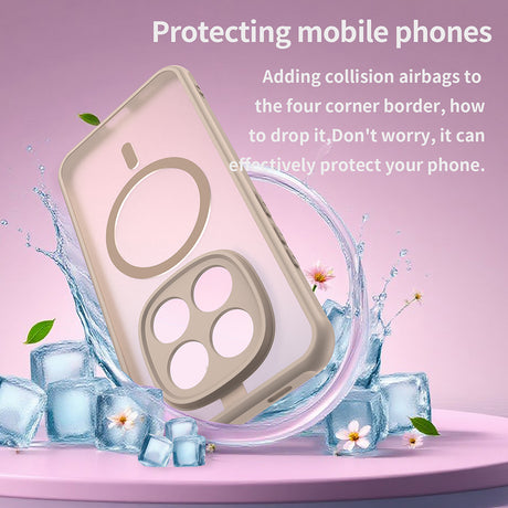 Husa de protectie Techsuit HaloFrost II MagSafe compatibil cu Xiaomi Redmi Note 15 Pro 5G, Auriu