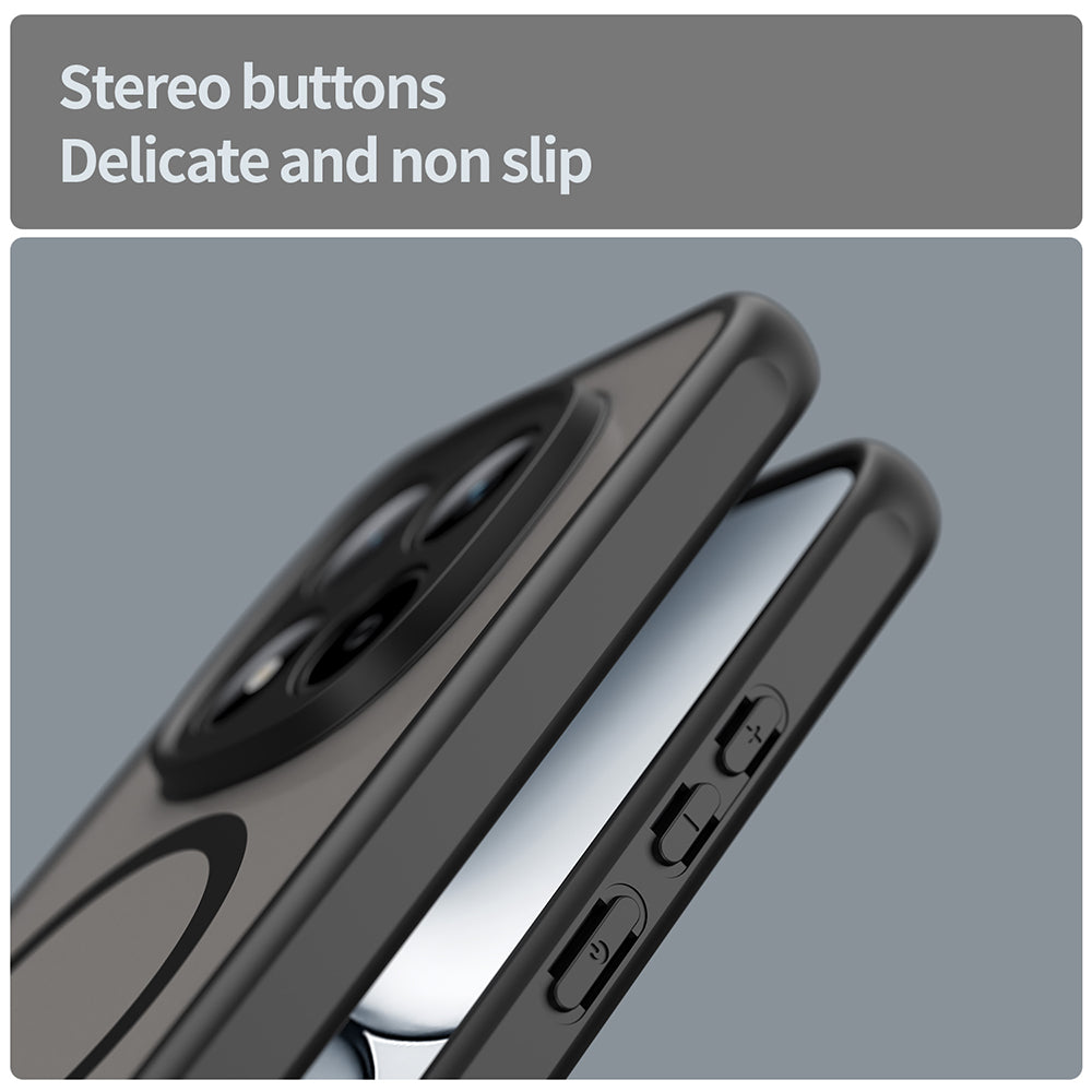 Husa de protectie Techsuit HaloFrost II MagSafe compatibil cu Xiaomi Redmi Note 15 Pro 5G, Negru