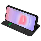 Husa de protectie Techsuit Magskin Book compatibil cu Samsung Galaxy A37 5G, Negru