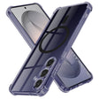 Husa de protectie Techsuit Shockproof Clear Silicone MagSafe compatibil cu Samsung Galaxy S26 Plus, Negru Fumuriu