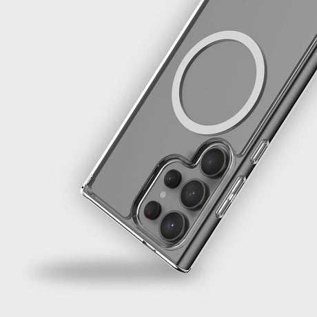 Husa de protectie Blueo Crystal Anti-Drop Series MagSafe compatibil cu Samsung Galaxy S26, Transparent