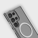 Husa de protectie Blueo Crystal Anti-Drop Series MagSafe compatibil cu Samsung Galaxy S26, Transparent