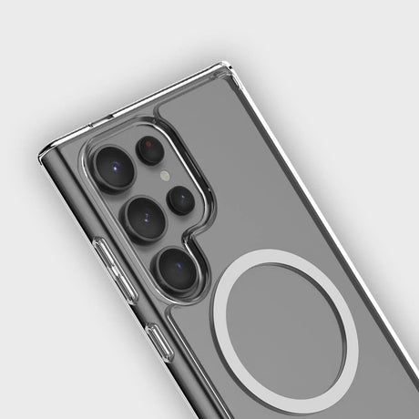 Husa de protectie Blueo Crystal Anti-Drop Series MagSafe compatibil cu Samsung Galaxy S26, Transparent