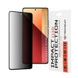 Folie de protectie Techsuit 111D Privacy Full Glue compatibil cu Xiaomi Redmi Note 13 Pro 4G / Poco M6 Pro 4G, Negru