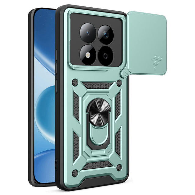 Husa de protectie Techsuit CamShield Series compatibil cu Xiaomi Redmi Note 15 Pro 5G, Verde