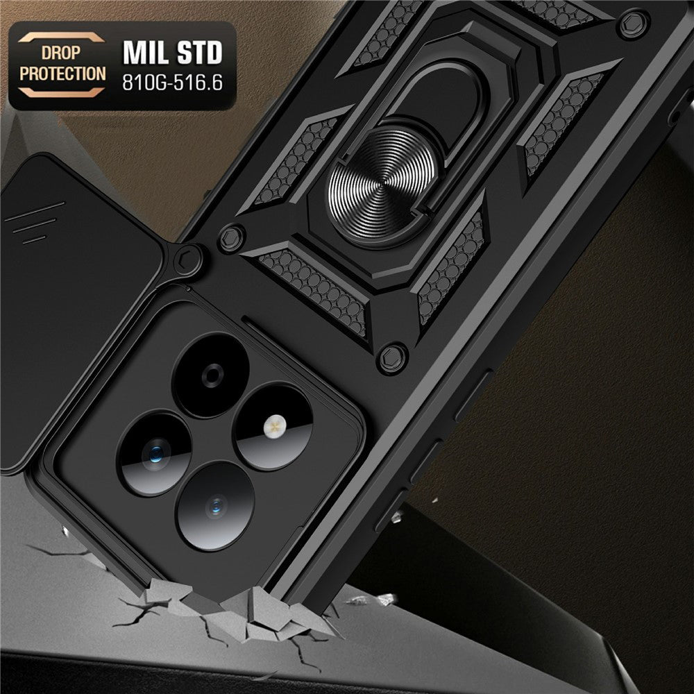 Husa de protectie Techsuit CamShield Series compatibil cu Xiaomi Redmi Note 15 Pro+ 5G / Poco M8 Pro 5G, Roz Auriu