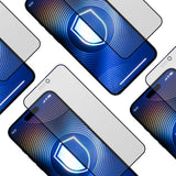 Folie de protectie 3mk HardGlass Max compatibil cu iPhone 16 Pro Max, Privacy