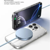 Incarcator Ugreen Wireless MagFlow (55959), Fast Charging, MagSafe, Qi2, 25W, Strong Grip, 1.5m, Albastru