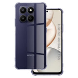 Husa de protectie Techsuit Shockproof Clear Silicone compatibil cu Honor 400 Smart 5G / 400 Smart 4G / X7d 4G, Negru Fumuriu