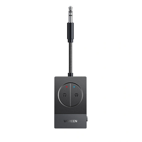 Adaptor Ugreen Transmitter Audio Adapter BT305 (65706), Type-C, Jack 3.5mm, Bluetooth 5.4, Dual Pairing, LED Lights, Negru